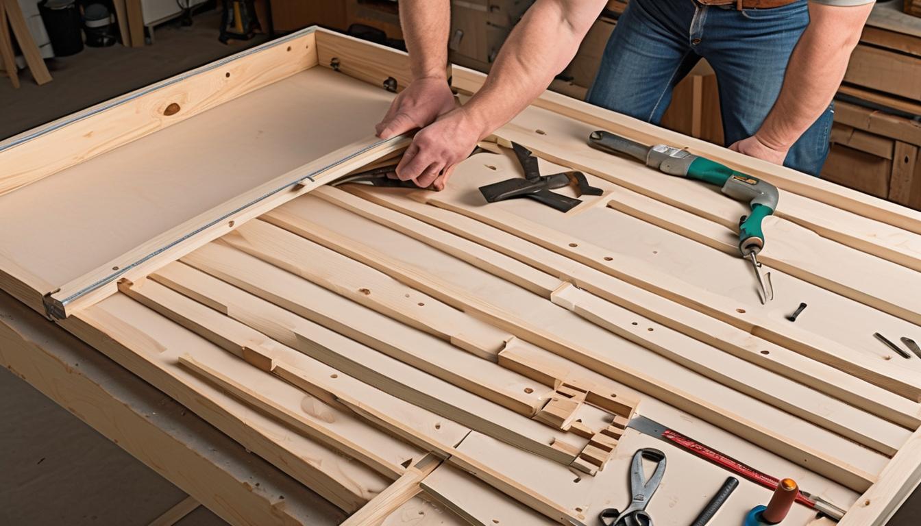 How to build a box spring image