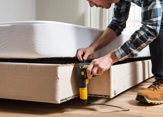 How to fix a squeaky box spring image
