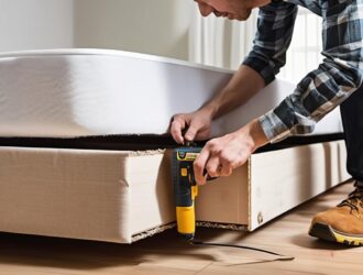 How to fix a squeaky box spring image